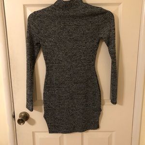 Short Gray Mini Dress- size XS